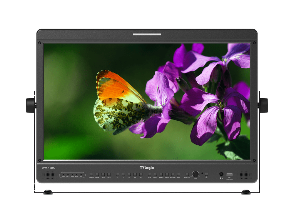 TV LOGIC Logo LVM-180A : 18.5’’ FHD LCD Monitor