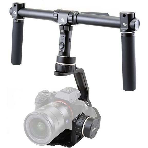 FeiyuTech MG V23 axis gimbal for mirrorless camera with two handle