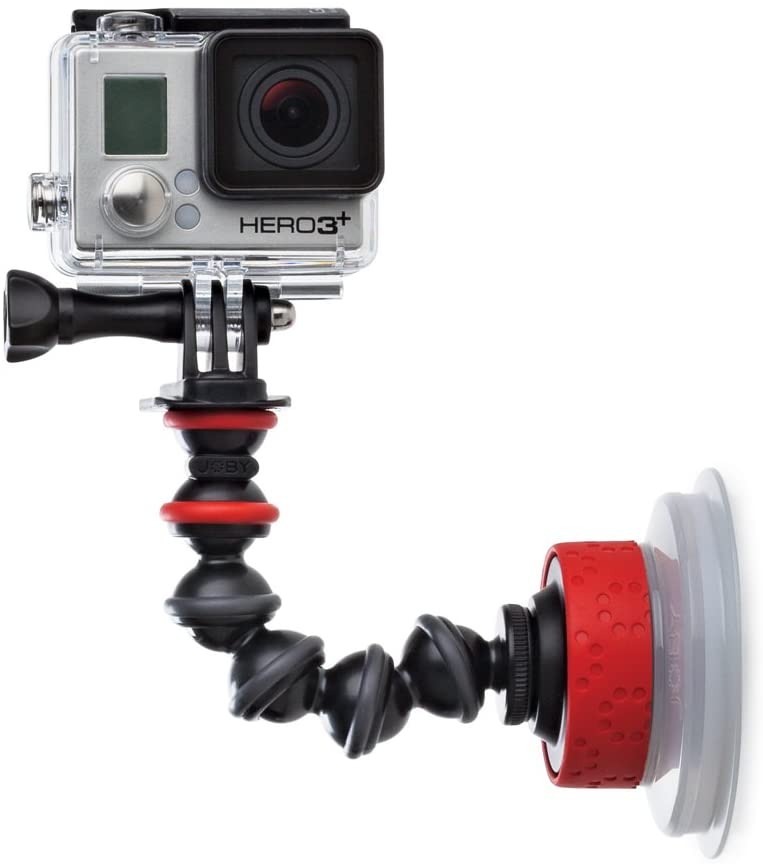 Joby Suction Cup &amp; GorillaPod Arm (Black/Red)