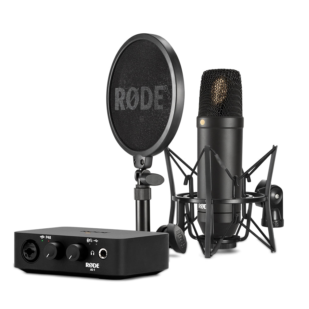 Rode NT1 AI-1 Complete Studio Kit with Audio Interface