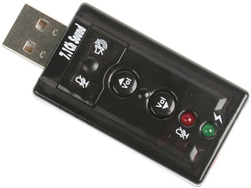 APEX  7.1 Channel USB External Sound Card Audio Adapter