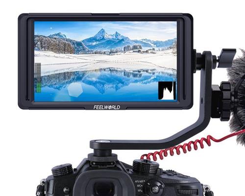 FEELWORLD F5 5 Inch DSLR Camera Field Monitor IPS Full HD 1920x1080 Support 4K HDMI Input Output Tilt Arm