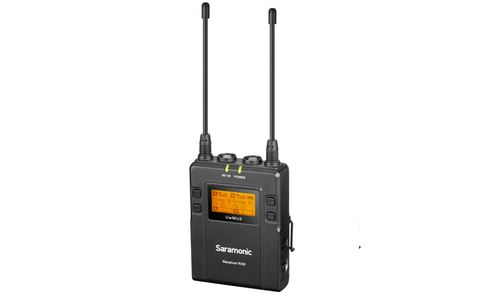 Saramonic UwMic9 Kit4 UHF Wireless Lavalier Microphone System