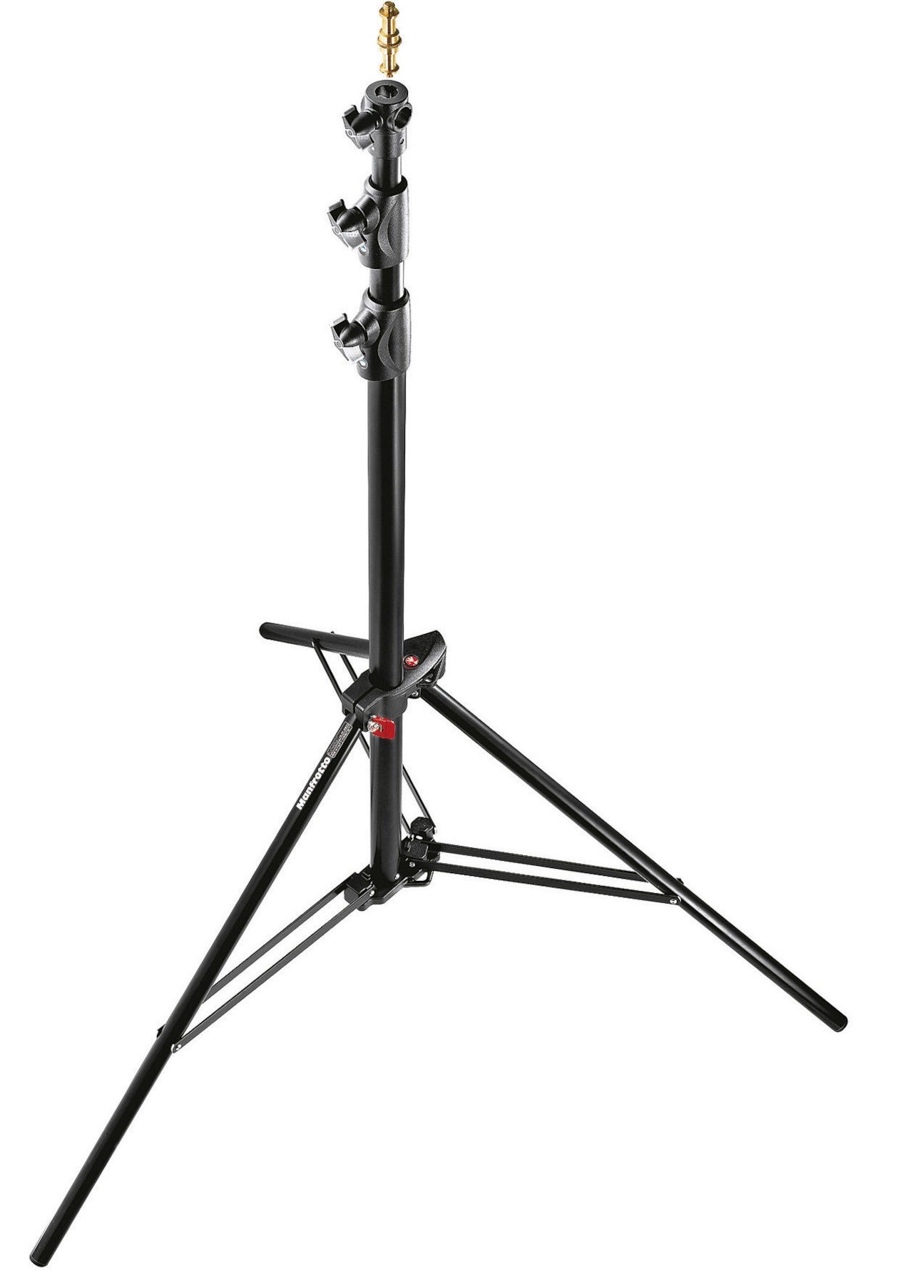 Manfrotto 1005BAC Black Alu Ranker Stand Air Cushioned 9' 3 Sections, 2 Risers