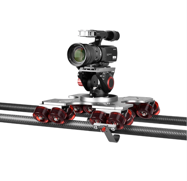 Apex Heavy Duty Carbon Fiber Cine Slider with 100mm Bowl (2.1 Meters)