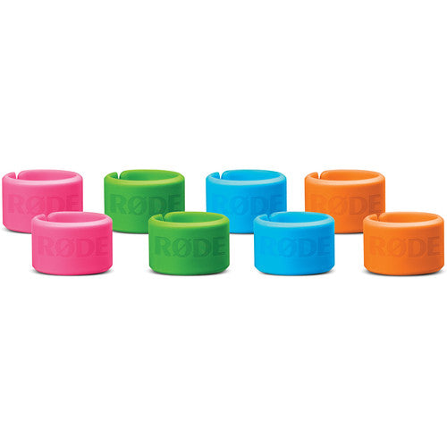 Rode XLR-ID Color-Coordinated XLR Rings (Set of 8)