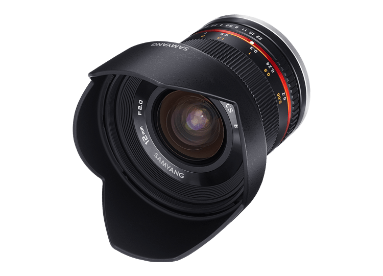 Samyang 12mm F2.0 Black/Silver