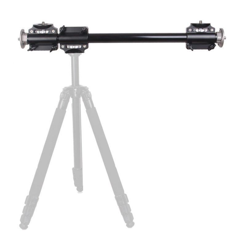 Tripod Crossbar Extension Arm with 4 Head Mount