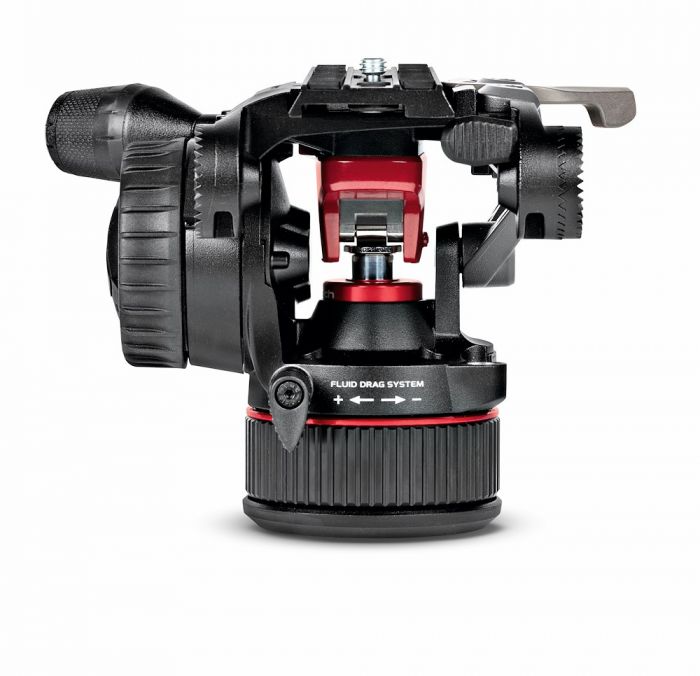 MANFROTTO MVHN12AH NITROTECH N12 FLUID VIDEO HEAD WITH CONTINUOUS CBS