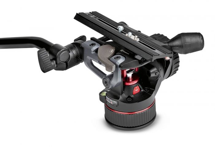 MANFROTTO MVHN12AH NITROTECH N12 FLUID VIDEO HEAD WITH CONTINUOUS CBS