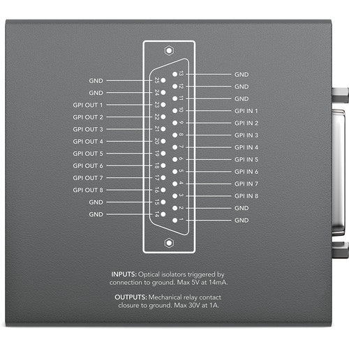 Blackmagic Design SWTALGPI8 GPI and Tally Interface