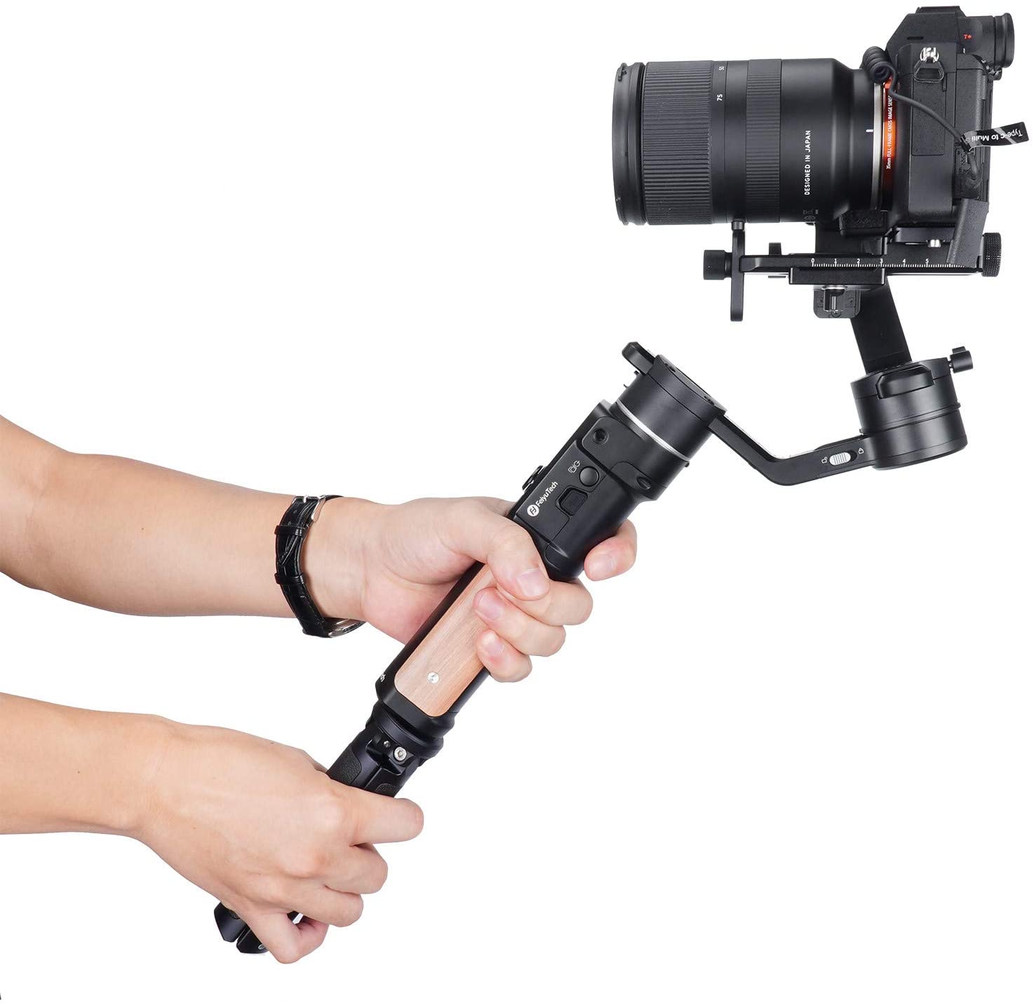 FeiyuTech Ak2000C Handheld Camera Gimbal Stabilizer for DSLR and Mirrorless Cameras