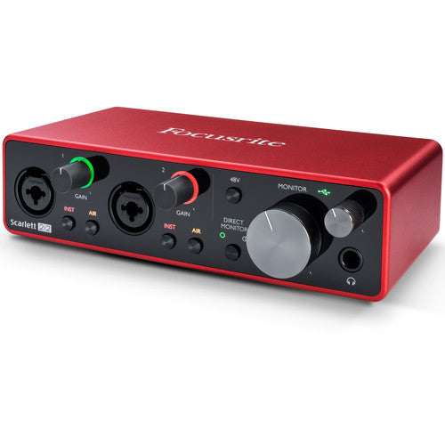 Focusrite Scarlett 2i2 2x2 USB Audio Interface (3rd Generation)