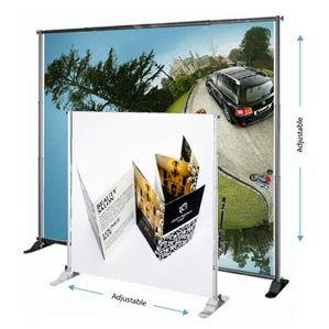 JUMBO TELESCOPIC PHOTOBOOTH STAND (metal black coated)