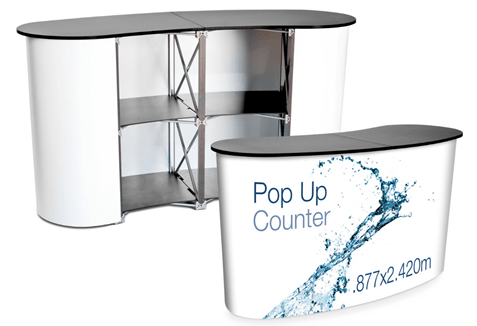 Magnetic Pop up counter table