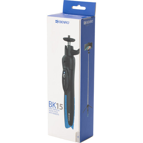 Benro BK15 Tabletop Tripod &amp; Selfie Stick for Smartphones