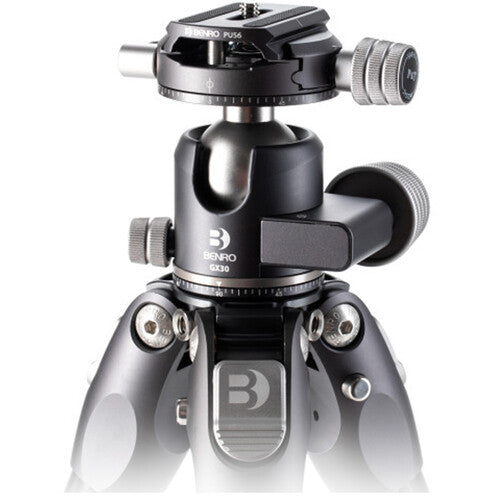 Benro Tortoise Columnless Carbon Fiber Two Series Tripod with GX30 Ball Head