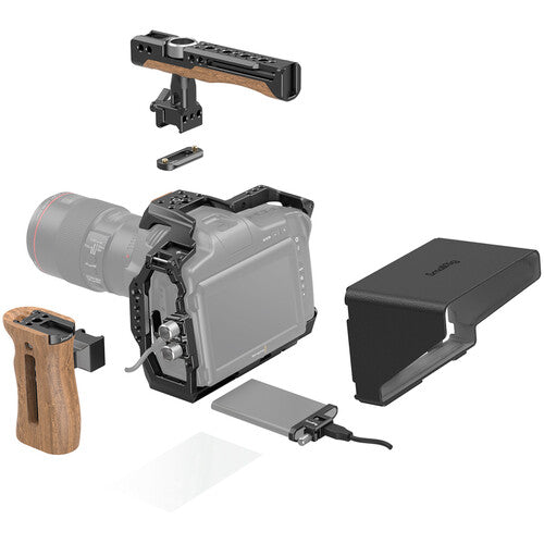 SmallRig Professional Accessory Kit for Blackmagic Pocket Cinema Camera 6K Pro