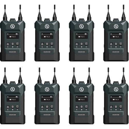 M1 Hollyland Solidcom M1 Full-Duplex Wireless Intercom Solution (8 Beltpacks)