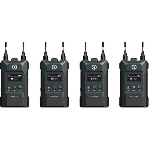 M1 Hollyland Solidcom M1 Full-Duplex Wireless Intercom Solution (4 Beltpacks)