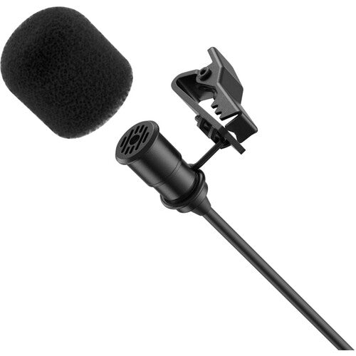 Simorr Wave L1 Lavalier Microphone for Smartphones with 3.5mm TRRS (Black)