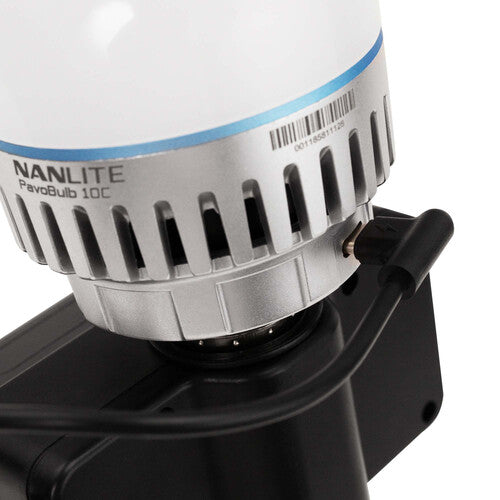 Nanlite NPF Battery Adapter with E27 Head