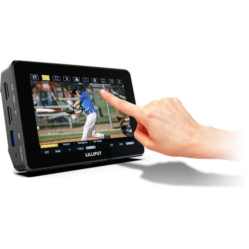 Lilliput HT10S 10.1" High-Bright 1500 cd/m² On-Camera Touchscreen Monitor