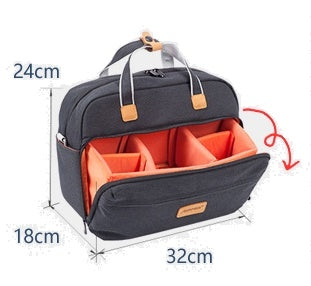 AERFEIS Alphas AS-1732 Canvas Portable Side Camera Bag