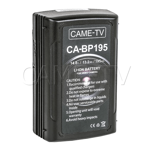 CAME-TV Compact Li-Ion Battery D-Tap and USB Ports