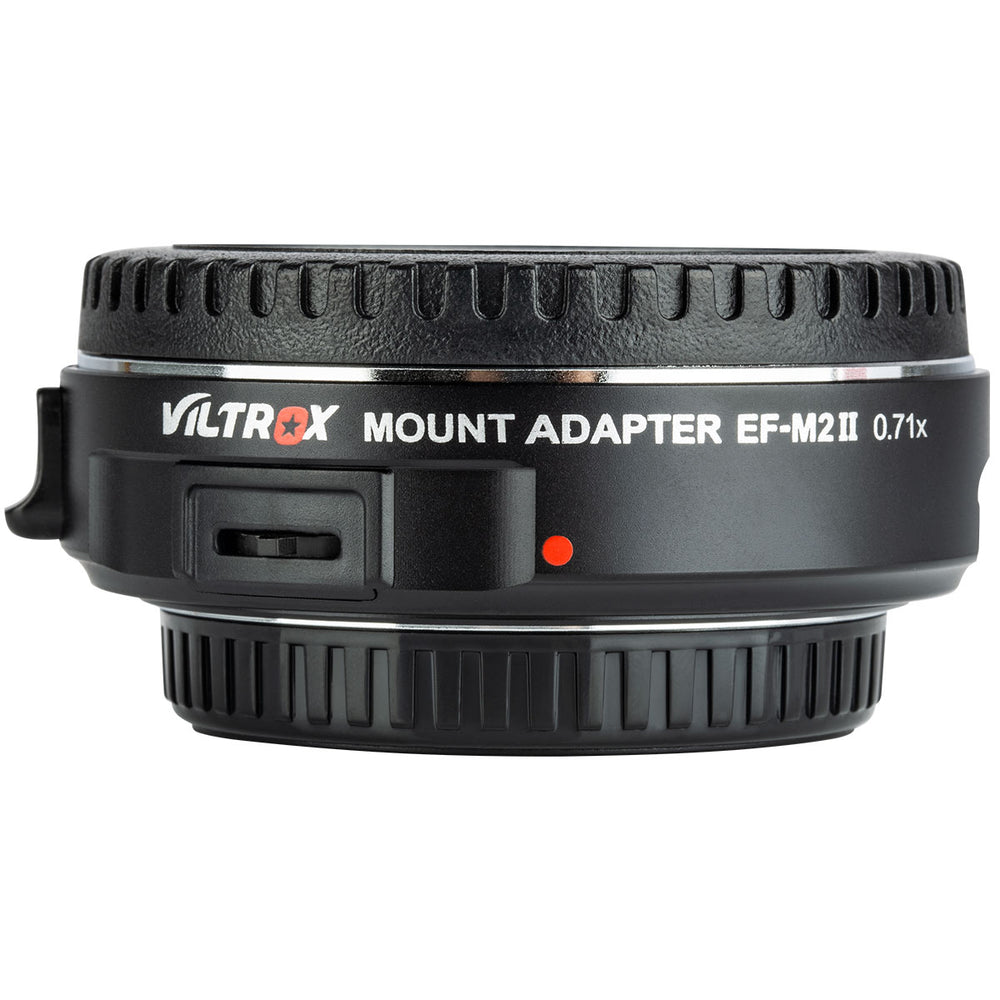 Viltrox EF-M2 II Focal Reducer Speed Booster Adapterfor Canon EF Mount Series Lens to M43 Camera