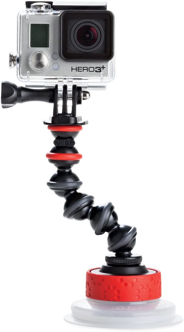 Joby Suction Cup &amp; GorillaPod Arm (Black/Red)