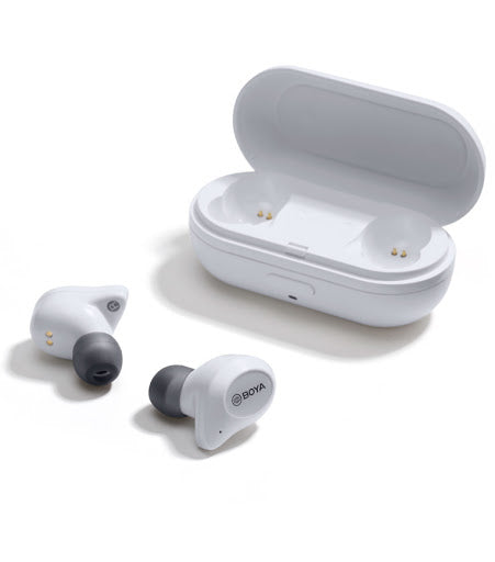 Boya AP1 Earbuds (Black/White)