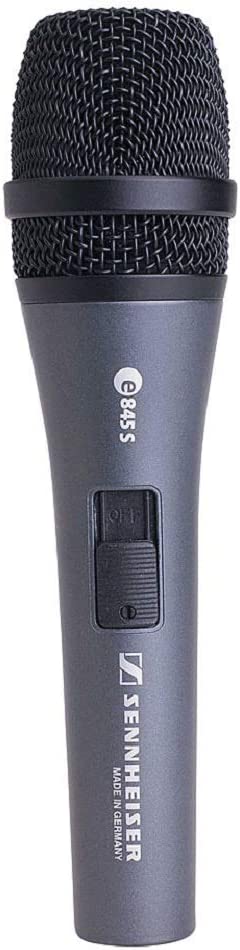 Sennheiser E 845-S Dynamic Super Cardioid Microphone