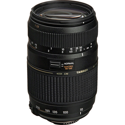 TAMRON 70-300mm f/4-5.6 Di LD Macro Autofocus Lens for Nikon AF