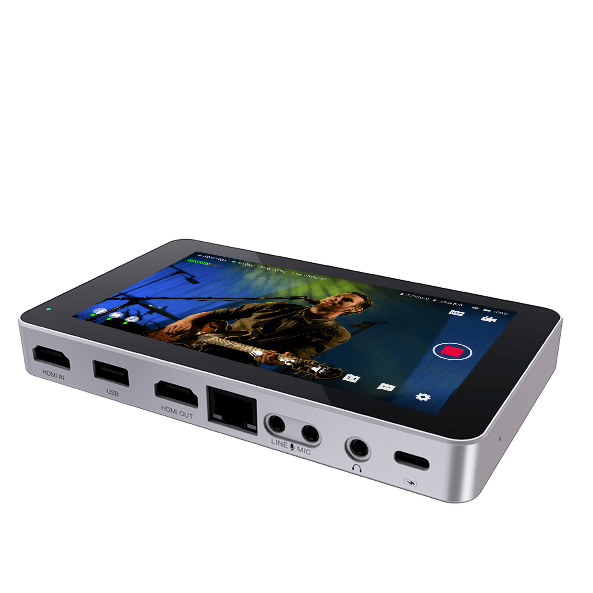 YoloLiv YoloBox Mini Ultra-Portable All-in-One Smart Live Streaming Encoder &amp; Monitor &amp; Switcher