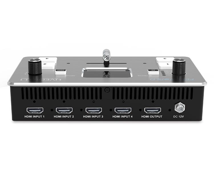 FEELWORLD LIVEPRO L1 MULTI CAMERA VIDEO MIXER SWITCHER 4 HDMI INPUT USB3.0 PRODUCTION LIVE STREAMING