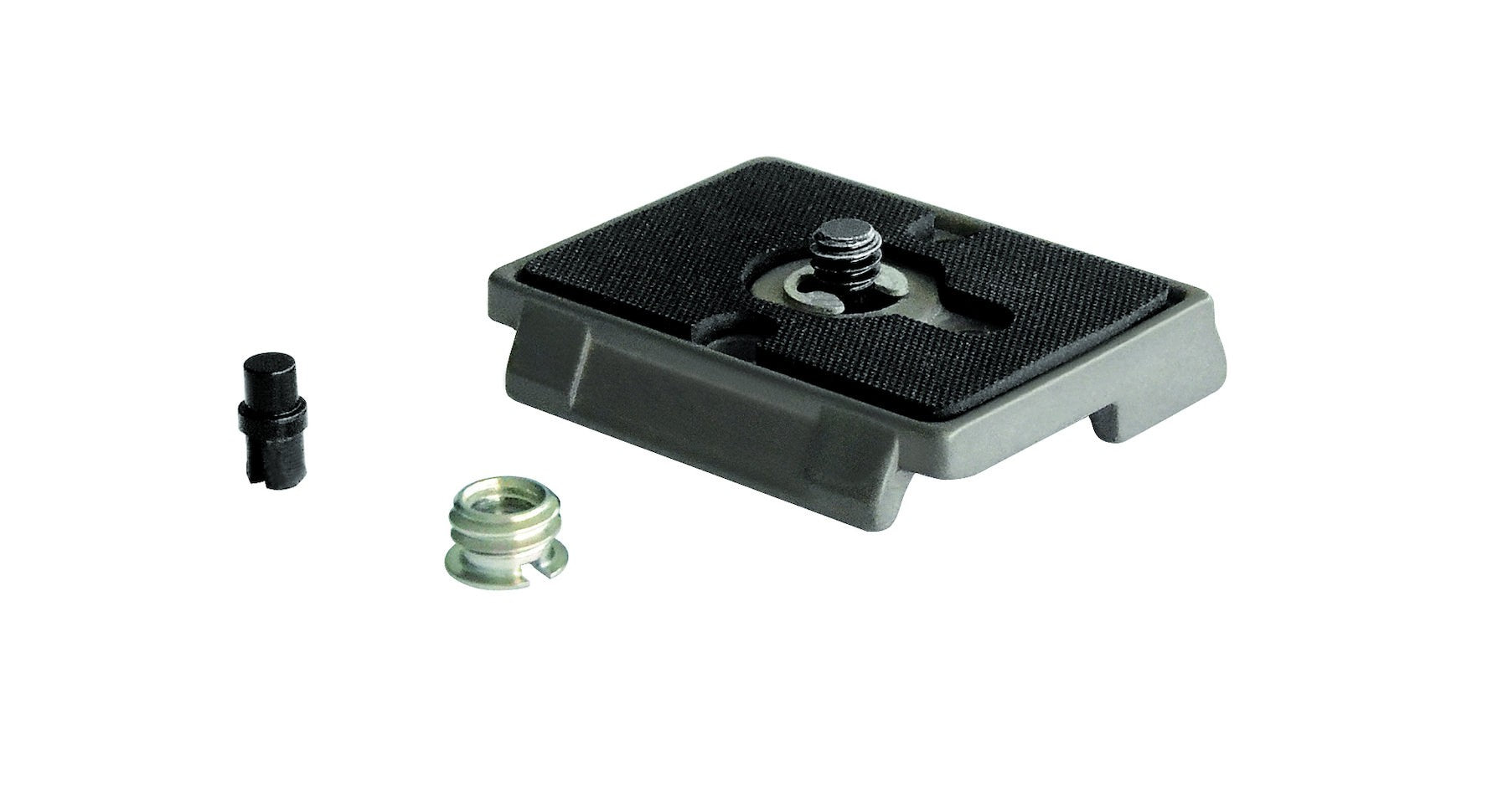 Manfrotto 200PL Quick Release Plate with 1/4'' Screw and Rubber Grip