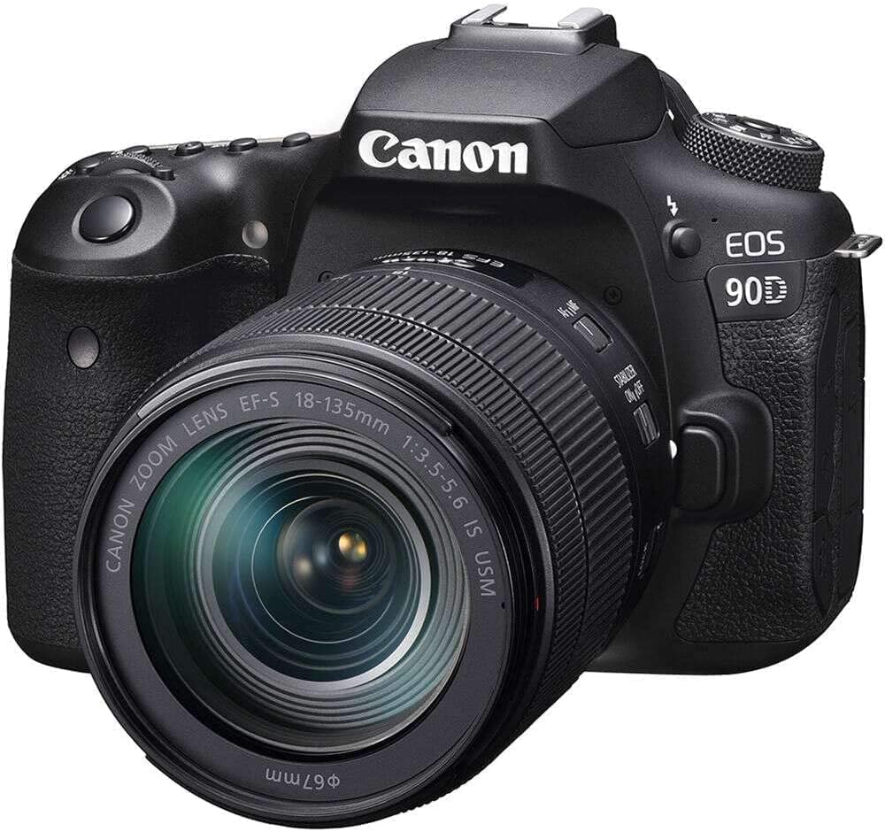 Canon DSLR Camera EOS 90D with 18-135 IS USM Lens