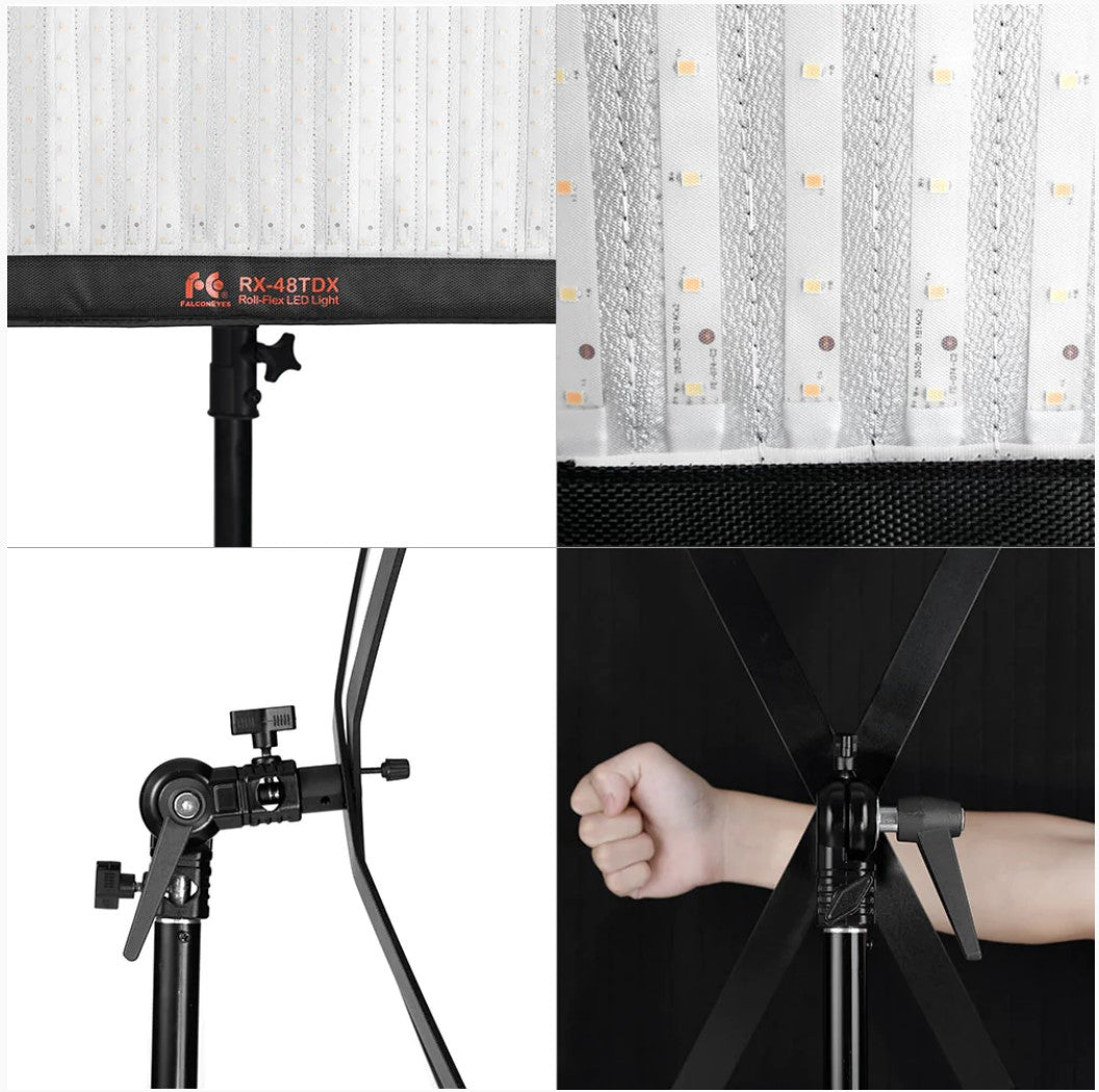 FALCONEYES RX-48TDX III 300W BI-COLOR ROLL-FLEX FLEXIBLE LED PANEL