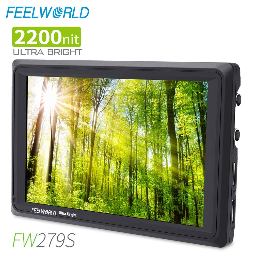 FEELWORLD FW279S 4K 7-Inch Ultra Bright 2200 nits  Brightness 