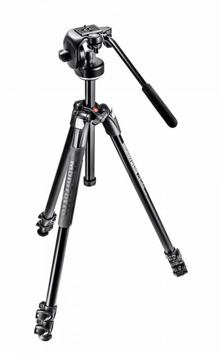 MK290XTA3-2W 290 XTRA ALU 3-SECTION TRIPOD KIT WITH 128RC FLUID HEAD