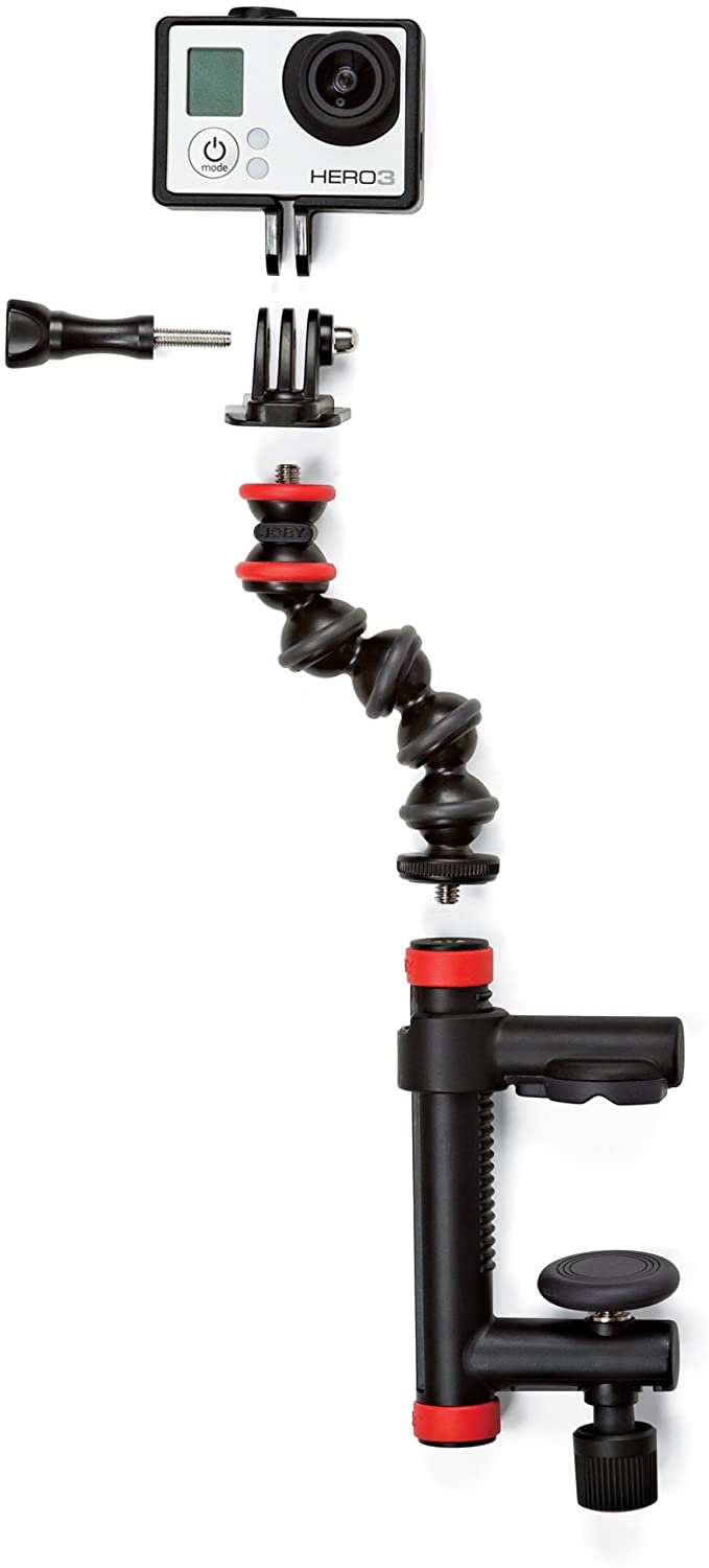 Joby Action Clamp &amp; GorillaPod Arm (Black/Red)