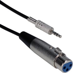 APEX XLR Female to 3.5mm Male Balanced Audio Cable