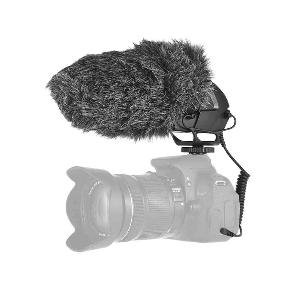 Boya BY-BM3031 Professional On-Camera Shotgun Microphone for DSLR Cameras, Video Cameras, Recorders