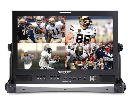 SEETEC ATEM173S 17.3 inch Multi-camera Broadcast Monitor 3G-SDI HDMI Full HD 1920x1080 Rugged aluminium housing With Waveform