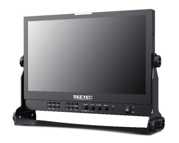 SEETEC ATEM156S 15.6 Inch 1920×1080 Production Broadcast Monitor LUT Waveform HDMI 4 SDI In Out