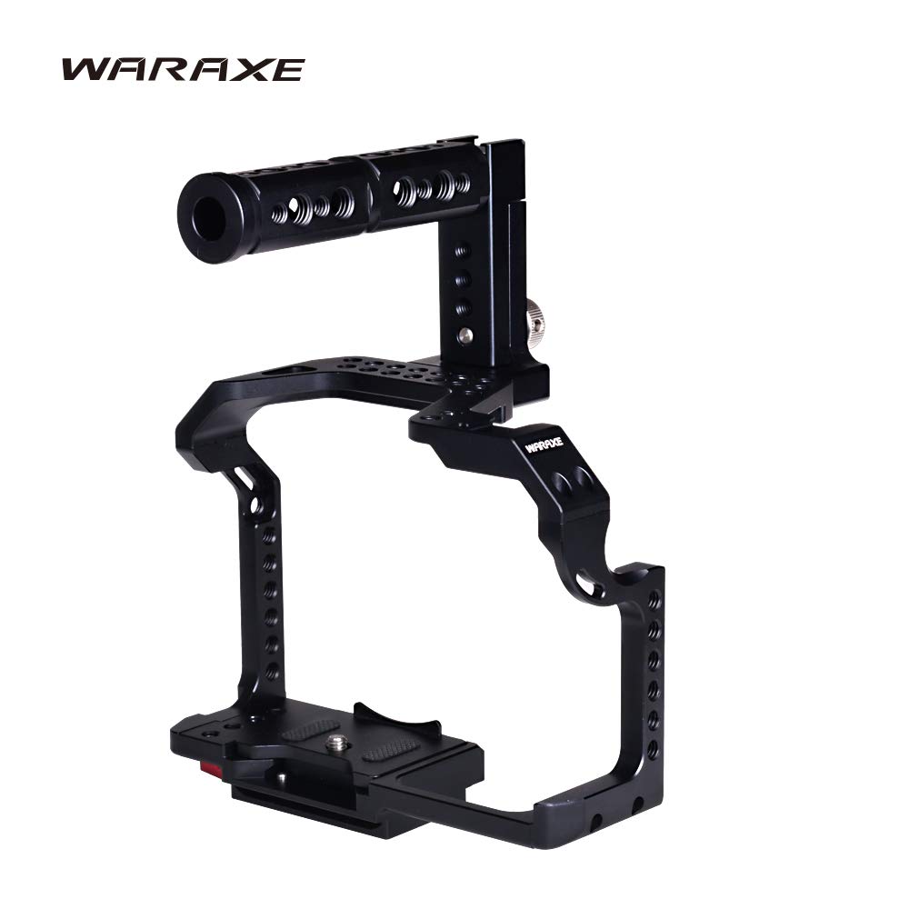 Waraxe #3850 Camera Cage Kit with Adjustable Handle for GH4 GH5 GH5s