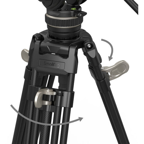 SmallRig FreeBlazer 3989 Heavy-Duty Carbon Fiber Tripod Kit AD-100