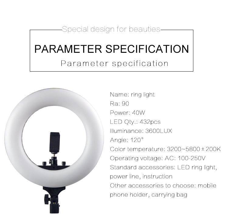 APEX 14 Inches 40 Watts Ringlight Package