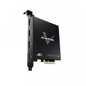 Avmatrix VC42 4-CH HDMI PCIE Capture Card